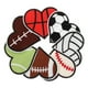 thumbnail image 1 of KAKOWELY 7 parches con forma de corazón para bordar ropa, coser y decorar, para agujeros en chaquetas vaqueras, reparar y balones deportivos., 1 of 5