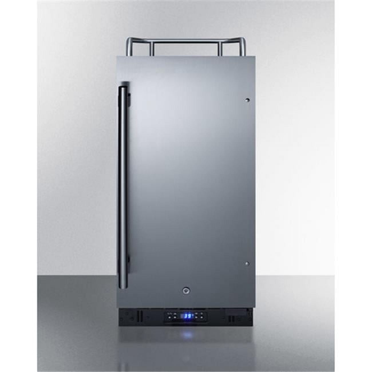 15" wide built-in undercounter kegerator, no tap kit included