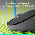 thumbnail image 3 of Logitech Signature M650 L Left Full Size Wireless Mouse - For Large Sized Hands, 2-Year Battery, Silent Clicks, Customizable Side Buttons, Bluetooth, Graphite, 3 of 12