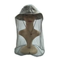 thumbnail image 6 of SPRING PARK 2Pcs Hiking Fishing Mosquito Bug Bee Insect Head Net Face Fine Mesh Sun Protection, 6 of 7