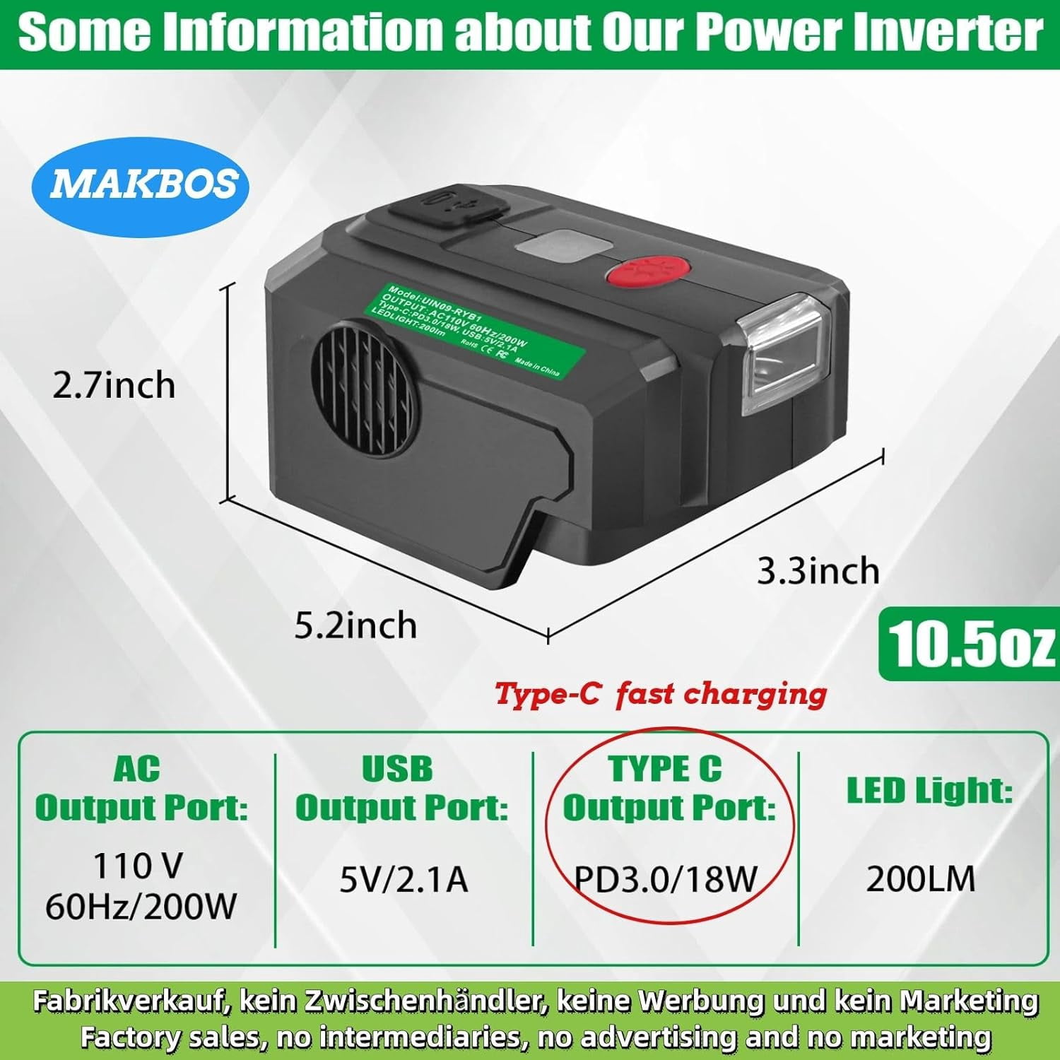 for Ryobi 40V Battery Adapter 200W Power Inverter Generator,for Ryobi USB Charger DIY Adapter,for Ryobi Top Off Inverter Portable PowerSource