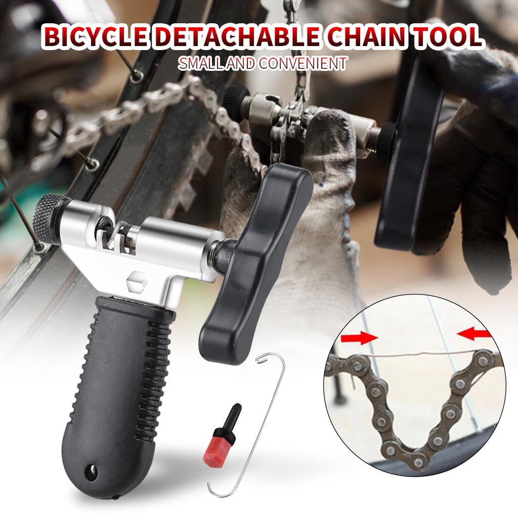 Portable Bicycle Chain Breaker Splitter Cutter Bike Hand Repair Removal Tool 