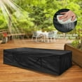 thumbnail image 5 of FUYGRCJ Patio Furniture Cover Waterproof Heavy Duty for Winter,600D Oxford Funiture Cover with Handle, Rectangular Storage Tote Bag for Outdoor Travel Camping,Black, 5 of 7