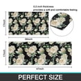 thumbnail image 7 of Pioneer Flower Floral Print Pattern Kitchen Rugs Sets Of 2,Anti Fatigue Kitchen Mat Rugs Non Slip Washable,Decorative Kitchen Floor Mats for Kitchen,Sink,Laundry,17"x30"+17"x47", 7 of 7