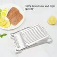 thumbnail image 3 of 1-Set Versatile Stainless Steel Kitchen Slicer – Multi-Purpose Meat, Egg, Cheese & Fruit Chopper for Quick & Easy Food Preparation TIKA, 3 of 4
