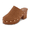 Chestnut, variant on Women's Gibbons Faux Wood Clog with Memory Foam Padding, Wide Widths Available