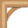 thumbnail image 3 of Ekena Millwork 8"W x 24"D x 24"H Thorton Block Rough Sawn Bracket w/ Offset Brace, Western Red Cedar, 3 of 25