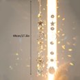 thumbnail image 4 of DEKAXID Atrapasueños de Cristal, Luna, Estrella, Arcoíris, Atrapasueños, Campanilla de Viento, Colgante, Atrapasueños, Decoración para Jardín al Aire Libre, 4 of 7