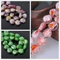 thumbnail image 2 of U8MO New 5pcs 14mm Faceted Lampwork Glass Loose Spacer Beads Jewelry Making Crafts-Red, 2 of 4