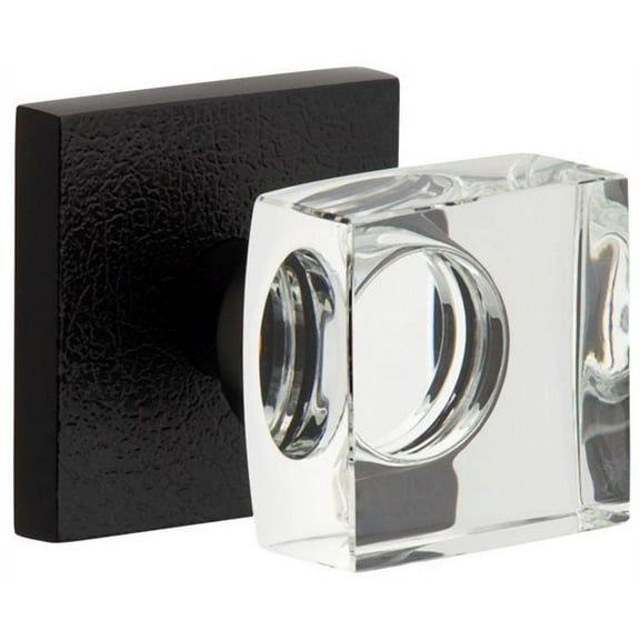 Viaggio Qadmltqdc_Prv_238 Motivo Solid Brass Privacy Door Knob Set - Black