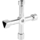 thumbnail image 5 of Llave de utilidad multifunción, llave triangular cruzada para caja de Gas y agua eléctrica, botiquín, abridor de llaves Vhermosa, 5 of 5