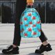 thumbnail image 2 of Easygdp Crab Swims In The Ocean Mochila Ligera de 15 Pulgadas para Estudiantes, Mochila Cómoda para la Escuela y Viajes, Correas Ajustables, 2 of 6