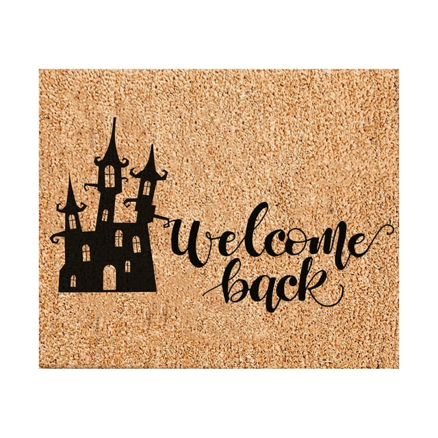Halloween Decorative Doormat 40x60CM - Anti-Slip Polyester Entrance Rug with Fun Halloween Elements, Machine-Washable Indoor/Outdoor Floor Mat for Entryway, Patio, Porch - 6 Styles Available, Perfect
