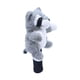 thumbnail image 1 of Golf Wooden Driver Head Cover Made of Plush for Clubs Raccoon, 1 of 5