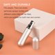 thumbnail image 4 of Perfume Atomizer Men Kit Botellas de rociado recargable Metal Metal Tamaño de Metal Equipo Dispensador de Bomba Accesorios de viaje 5ml Vacaciones de plata 5 piezas sidaley CE001630-02, 4 of 7