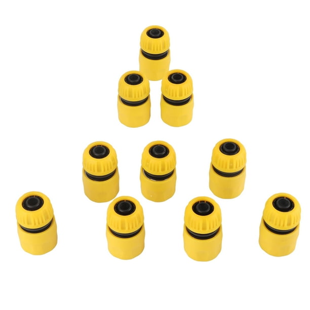 Garden Hose Quick Connect Fitting, 10 Pack Plastic Water Hose Connector