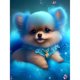 thumbnail image 1 of 5D DIY Taladro Diamante Pintura Perro Kit Arte Del (B6244), 1 of 9