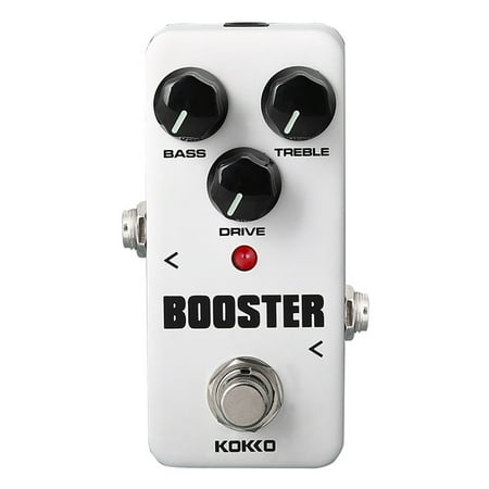 KOKKO FBS2 Mini Booster Pedal Portable 2-Band EQ Guitar Effect Pedal Guitar Parts &