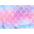 thumbnail image 7 of Hienoo Toddler Girls Bathing Suit Tie Dye Scales One-Piece Swimsuit with Ruffle Cover-Up Swimwear with UPF50+, 7 of 7