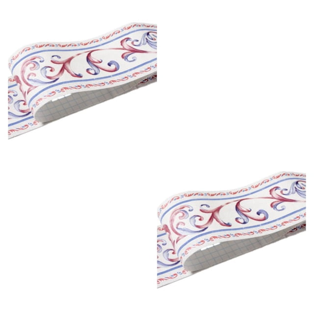 maskred Easy Maintenance High-end Wallpaper For Living Room Decor Waterproof Surface white vine flower 2Set