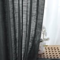 thumbnail image 3 of Amdohai Home Sheer Linen Textured Curtains Semi Sheer Drapes Light Airy Breathable, 3 of 9