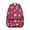 Mushroom and Dotted, variant on Mushroom and Character White Pattern Backpack for School, Cute School Bag with Adjustable Shoulder Straps and Padded Back, 15.3"x11"x7.1"