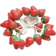 thumbnail image 1 of 20led Fruit Strawberry String Lights Lámpara de iluminación interior y exterior alimentada por batería para bodas, hogar, cumpleaños, jardín, patio, decoraciones para fiestas, 1 of 5