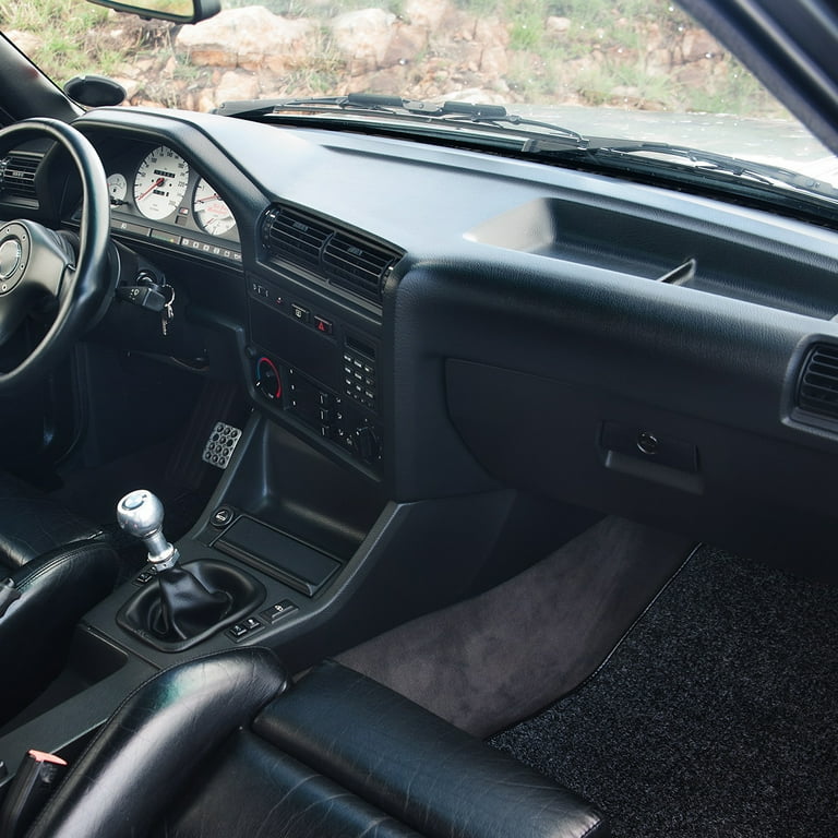 Molded Dash Cover Cap for 1984-1991 BMW 3-Series E30 325i Black Dashboard  Pad