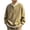 Khaki, variant on StSilkitty Men's Long Sleeve Sweatshirts 2 in 1 Crewneck Casual Pullover Sweatshirts Lightweight Loose Comfy Tops