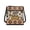 Wolf Sunflower Cowhide, variant on Tutolipy Butterfly Mandala Art Fashion Satchel Bag for Dating Daily Use, Adjustable Strap Versatile Women's Crossbody Bag Water-Resistant Purse