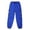 Blue, variant on UJNDER Girl's High Waisted Drawstring Loose Fit Joggers with Pockets for Street Dance Cargo Sweatpants,Orange,7-8 Years