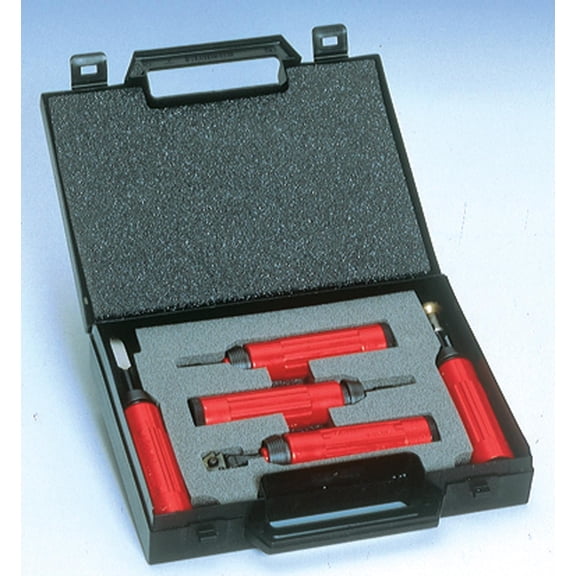 Classic Kit Kpc2 "Favorite 5" You Get Sets B, C, D, E & F All with Classic Red Handle in Plastic Case Shaviv 29060