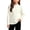 Khaki -AJ10, variant on Resicozy Girls Long Sleeve Shirts Ribbed Tops Lettuce Trim T-Shirts, Crew Neck Basic Tees, Cute Teens Stretch Blouses, for Kids 2-12 Years Black 120