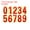 Red, variant on Uxcell 3 inch Reflective Mailbox Numbers for Houses/Outside Sticker Decal, Red 6 Sets