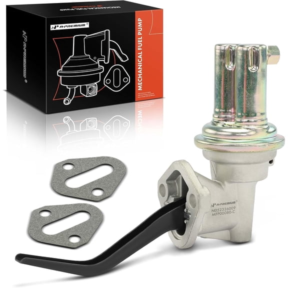 A-Premium Mechanical Fuel Pump Compatible with Ford & Mercury Models - F-100, F-250, Mustang, E-100/E-200/E-300 Econoline, Country Sedan/Squire, Custom, Custom 500