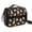 Corgi and Box, variant on Corgi and Box Black Pattern Insulated Lunch Bag with Shoulder Strap and Bottle Holder,Bento School Lunch Bag Box,11x9.5x3.5 Inches