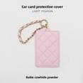 thumbnail image 2 of Car Key Fob Cover Case Protector For Tesla Key Card Cover Model Y 3 S X Leather NFC Car Key Holder, 2 of 6