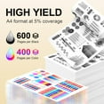 thumbnail image 6 of Printer 245 Ink for 245XL Black Ink Cartridge Replacement for Canon Ink 245 for Canon Pixma MX492 MX490 MG2522 TS3120 MG3022 MG2520 MG2920 TR4520 TS202(KT INK,1BLACK), 6 of 7