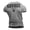 T-Shirt Heather Grey, variant on Gymish Savage Workout T-Shirt for Men – Funny Gym Shirt, Men's Athletic Wear, Lifting Tee