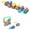 Blue, variant on Autmor Kids Mini Pull Back Car Toy Kit,6 Pack