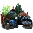 thumbnail image 1 of Colorful Artificial Resin Sea Coral Reef Decoration Cave Aquarium Fish Tank Decorations, 1 of 5