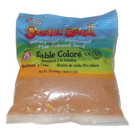 Scenic Sand, 1-Pound, Coco Brown, Fun, fascinating and easy to work with, ACTIVA Scenic Sand is the industry leading and best-selling colored sand available By Activa From