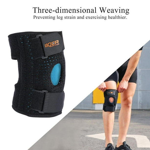 LYUMO Breathable Silicone Shock Absorbing Knee Pads Hiking Running Knee