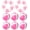 Pink, variant on 8Pcs Inflatable Pool Float Set Includes 2Pcs 22.8" Swim Ring & 6Pcs 16" Beach Ball Bulk PVC Summer Water Toys for Swimming Pool Beach Hawaiian Tropical Party Favors Decorations Supplies Pink