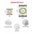 thumbnail image 7 of Spring Eucalyptus Leaves Kitchen Dish Towels for Drying Dishes Set of 4, Farmhouse Botanical Burlap Paid Waffle Weave Microfiber Hand Tea Bathroom Towels Quick Dry & Absorbent Towel 15.7x23.6, 7 of 7