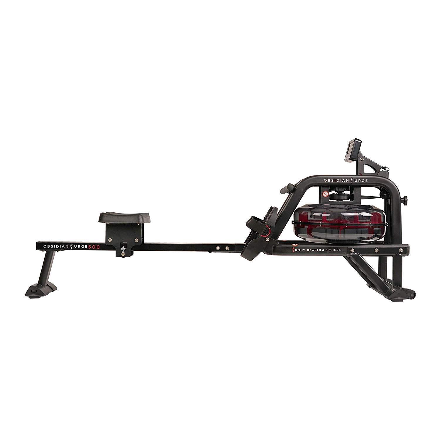 Water Rower Machine - Maykoosh Surge 500 - Full Body Workout - Adjustable Resistance - 80" Long