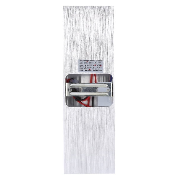 Lámpara de pared LED moderna Lámpara de noche para dormitorio Decoración de fondo de pasillo Luz de pared (blanco)