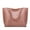 Pink, variant on BadPiggies Women Tote Bag Tassels PU Leather Shoulder Handbags Big Capacity Fashion Ladies Purses Satchel Messenger Bags