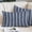 Deep Midnight Blue, variant on Dark Brown Striped Body Pillow Cover, Pillowcase Protectors with Zipper, Breathable Decorative Throw Pillow Case Cover, Retro Rustic Minimalist Lines Fall Pillow Shams for Couch Sofa 20x54Inch