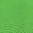 thumbnail image 1 of Ahgly Company Indoor Square Patterned Neon Green Area Rugs, 7' Square, 1 of 6